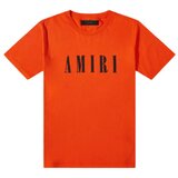 Amiri Majice s kratkimi rokavi CORE LOGO TEE ORANGE Oranžna Cene