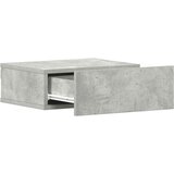 vidaXL Stenske nočne omarice 2 kosa betonsko sive 40x30x15 cm | Shoptok.si
