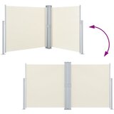  Uvlačiva bočna tenda 140 x 1000 cm krem | Eponuda.com