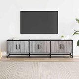 vidaXL TV ormarić sivi Sonoma 150x35x41 cm Konstruirano drvo i metal | shoptok.hr