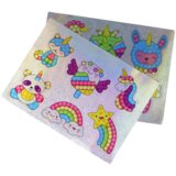 DIY Diamond Stickers Set Various Patterns Colorful Stickers | Shoptok.si