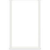  Noge za barsko mizo v obliki črke U, 2 kosa, bele barve, 60 x (90-91) cm, jeklo | Shoptok.si