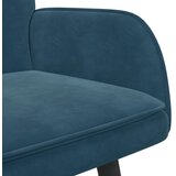  Kauč za dvoje Plava 115 x 61 x 87 cm Baršun | Eponuda.com