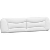  Okvir kreveta LED bijelo-crni 200 x 200 cm umjetna koža | shoptok.hr
