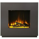 VOLTOMAT HEATING Električni kamin Kalmar (1500 W, 26 x 84 x 80 cm, siv) | Shoptok.si