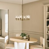  Kichler KL-WINSLOW6-NBR - Luster na lancu WINSLOW 6xE27/60W/230V mesing | Eponuda.com