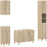  Set kupaonskih ormara od 4 dijela ARNHEM Hrast sonoma | shoptok.hr