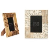  Okvir za sliku Bijela Smeđa Drvo Manga Mandala 22 3 x 28 x 1 5 cm (6 kom.) | shoptok.hr