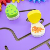 Viga drvena senzorno-manipulativna ploča edu triceratops | shoptok.hr