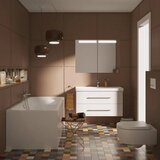 Villeroy Boch 5656HR01 Avento Combi-Pack viseča WC školjka z WC desko s počasnim zapiranjem | Shoptok.si