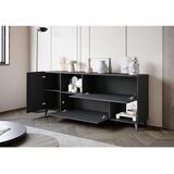 P & B ŠIROKA KOMODA, črna | Shoptok.si