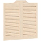  Vrata na rasklapanje 2 pcs Prirodna Masivna borovina | shoptok.hr