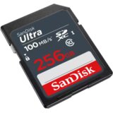 San Disk Ultra 256GB SDXC spominska kartica 100MB/s | Shoptok.si