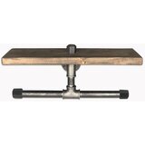 Woody Fashion Boruraf030 BlackWalnut Pipe Shelf Cene