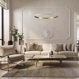  LED luster na sajli DIANA LED/25W/230V 4000K, prečnika 50 cm, zlatna | Eponuda.com