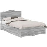  Konstrukcija postelje Siva Sonoma 135 x 190 cm Konstruiran les, (5000102277) | Shoptok.si