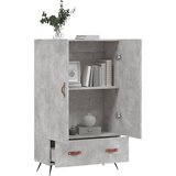  Visoka komoda boja betona 69,5 x 31 x 115 cm konstruirano drvo | shoptok.hr
