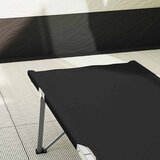  Sklopivi kamperski krevet Crna 194 x 62,5 x 42,5 cm | shoptok.hr