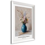 Styler Tiskana slika z okvirjem 56x75 cm Blue Vase – | Shoptok.si