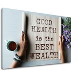  Motivaciona slika na platnu good health (moderne slike sa) Cene