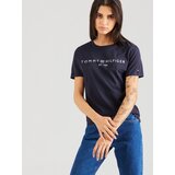 Tommy Hilfiger Majica temno modra / bela | Shoptok.si