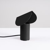 Thoro Črna aluminijasta LED namizna svetilka (višina 15 cm) BISCUIT – | Shoptok.si