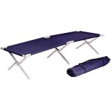  INLEA Sklopiva kamping ležaljka CampSteel – tamnoplava | shoptok.hr