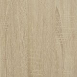 vidaXL Posteljni okvir sonoma hrast 120x200 cm inženirski les | Shoptok.si