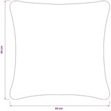  Presvlaka za jastuk 6 kom. HOUTEN Tamnozelena 65 x 65 cm Bouclé - Tamnozelena 65 x 65 cm 6 | shoptok.hr