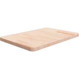  Kupaonska radna ploča 60x40x2,5 cm netretirano masivno drvo | shoptok.hr