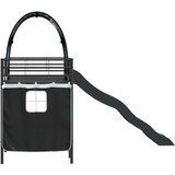  Okvir Krevet za Dječji Loft Crna 90 x 190 cm Metal | shoptok.hr