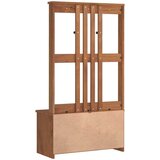 vidaXL Drvo za dvoranu SANDENS 87x40x159,5 cm puno drvo bor | shoptok.hr