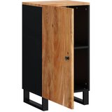  Komoda s vratima 40 x 31 x 75 cm od masivnog drva bagrema | Eponuda.com