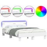  Okvir za krevet Bijelo 137 x 190 cm Konstruirano drvo | shoptok.hr