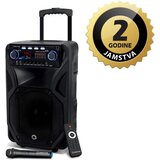 Manta karaoke, 80W, FM, BT, USB, SD, bež mikr, gitara, baterij, crni SPK5021PRO | shoptok.hr
