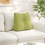 vidaXL Poglavni vzglavnik Svetlo zelena 45 x 24 x 50 cm blago | Shoptok.si