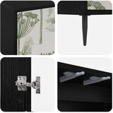  ormar GOTHA 102 x 33 x 51 cm Crni hrast Konstruirano drvo | shoptok.hr