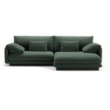 Micadoni Tamno zelena kutna garnitura (s desnim kutom) Torino – Home | shoptok.hr