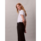 Calvin Klein Jeans Majica 'CLASSIC' zlata / bela | Shoptok.si