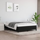  Okvir za krevet bez madraca crni 140 x 190 cm od tkanine | shoptok.hr