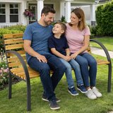  Vrtna drvena klupa Letvica - 125 cm | Shoptok.si