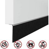  Držač četke za vrata 6 kom. Srebrno 100 cm Aluminijski legura | shoptok.hr