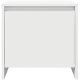  Noćni ormarić bijeli 45 x 34 x 44,5 cm konstruirano drvo | Eponuda.com