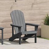 Adirondack stolica Svijetlo siva 82 x 74 x 92 cm HDPE | shoptok.hr