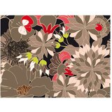  Tapeta - floral design - gray 350x270 | shoptok.hr