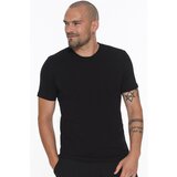 Dewberry T8569 BICYCLE COLLAR MEN'S T-SHIRT-LIGHT BLACK | shoptok.hr