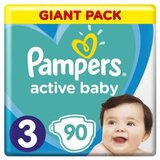 Pampers Active Baby Dry Giant Pack pelene Cijene