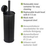 Wenko Crna željezna samoljepljiva WC četka Pavia – | shoptok.hr