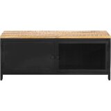  Stolić za kavu 90 x 50 x 37 cm od masivnog grubog drva manga | shoptok.hr