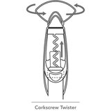 VACUVIN otvarač twister crni-kutija 68814606 Cene